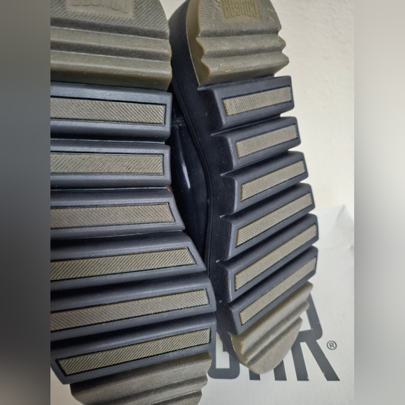 NEW Cougar 7 Firenze Black + Olive Accents Rain Boots - Picture 7 of 9